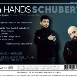 Daklen Difato Alessandro Deljavan An OnClassical production. 4 HANDS F. SCHUBERT 1